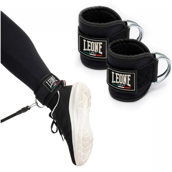 Agarres de tobillo para halterofilia Leone 1947 " Lifter" AC805