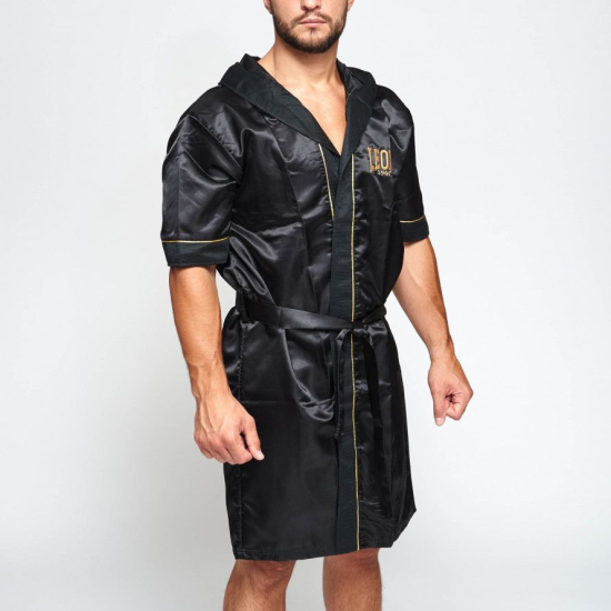 Bata de boxeo Leone 1947 AB260 negro