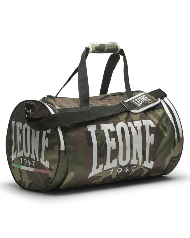 Bolsa Deportiva Leone 1947 Color Verde Camuflaje AC906