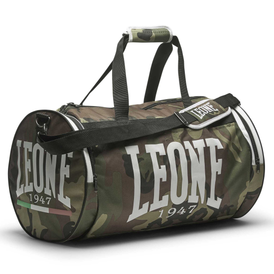 Bolsa Deportiva Leone 1947 Color Verde Camuflaje AC906