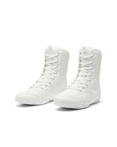 Botas de Boxeo Leone 1947 "Professional" CL102 blancas
