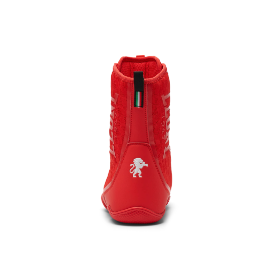 Botas de Boxeo Leone 1947 "Professional" CL102 rojo