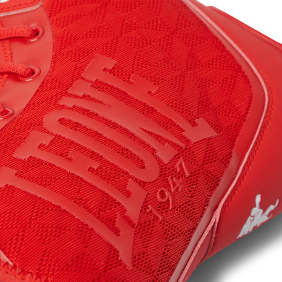 Botas de Boxeo Leone 1947 "Professional" CL102 rojo