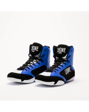Botas de Boxeo y lucha Leone 1947 " Premium" CL110 azul