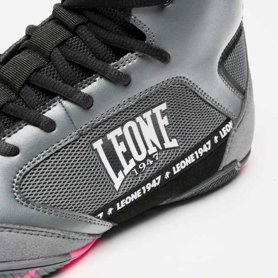 Botas de Boxeo y lucha Leone 1947 " Premium" CL110 gris