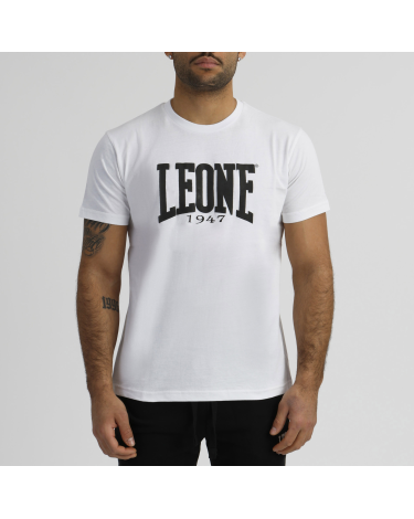 Camiseta de algodon Leone 1947 LSM208 blanco