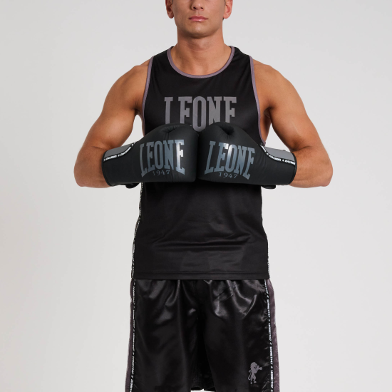 Camiseta de Boxeo Leone 1947 "Color Block" negra AB245