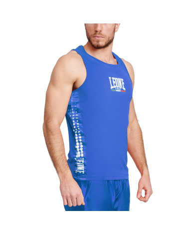 Camiseta de Boxeo Leone Color Azul AB726