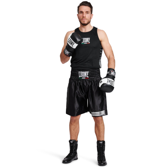 Camiseta de Boxeo Leone Color Negro AB726