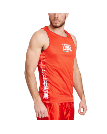 Camiseta de Boxeo Leone Color Rojo AB726
