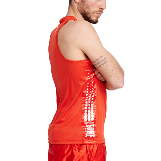 Camiseta de Boxeo Leone Color Rojo AB726