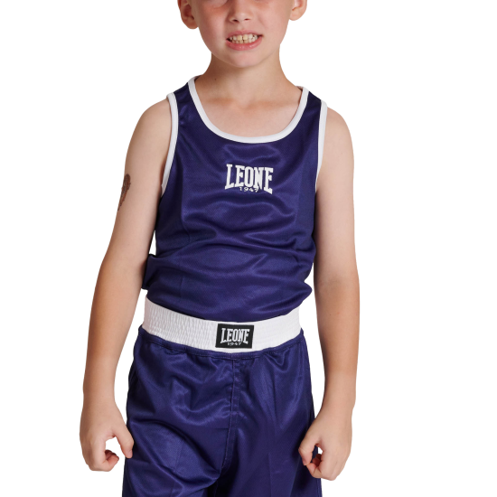 Camiseta de boxeo reversible Leone 1947 infantil "Double face" AB214J