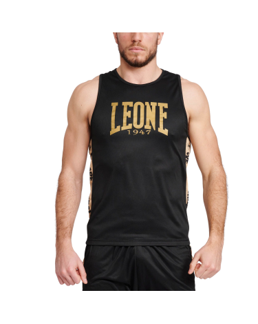 Camiseta de entreno "DNA" Leone 1947 Color negro AB228