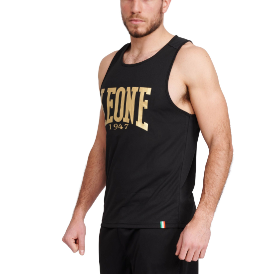 Camiseta de entreno "DNA" Leone 1947 Color negro ABX701