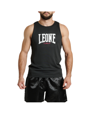 Camiseta de entreno Leone 1947 "Color Block" negra AB239