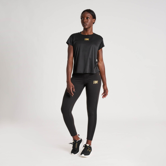 Camiseta de tirantes Leone 1947 DNA ABX761 negra