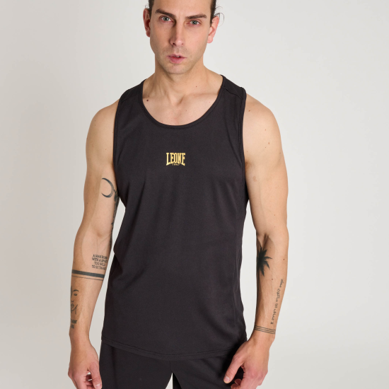 Camiseta de tirantes Leone 1947 Tank ABX735 negra