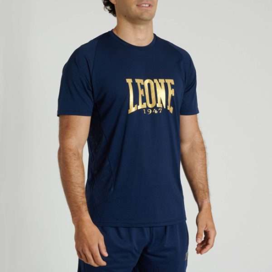 Camiseta Leone 1947 "DNA" azul ABX718