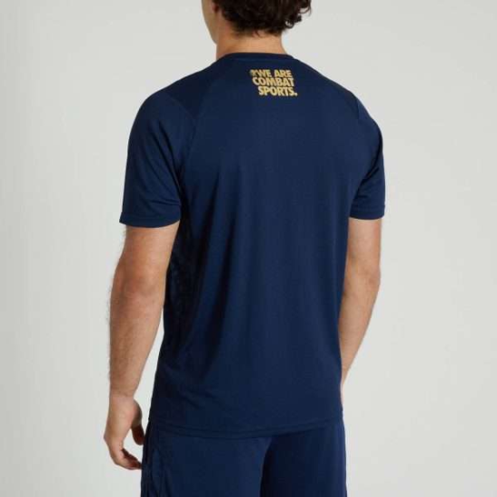Camiseta Leone 1947 "DNA" azul ABX718