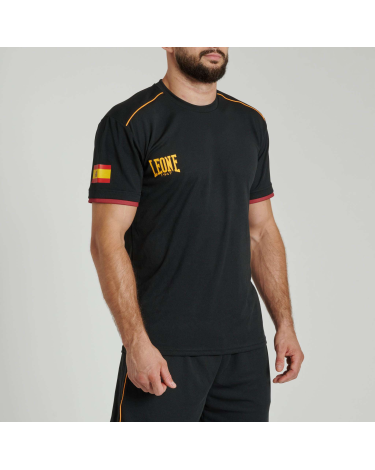 Camiseta Leone 1947 "España" negra