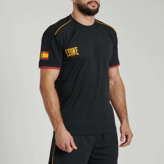 Camiseta Leone 1947 "España" negra