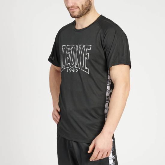 Camiseta Leone 1947 "Iconic" negra ABX431