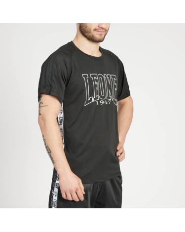 Camiseta Leone 1947 "Iconic" negra ABX431