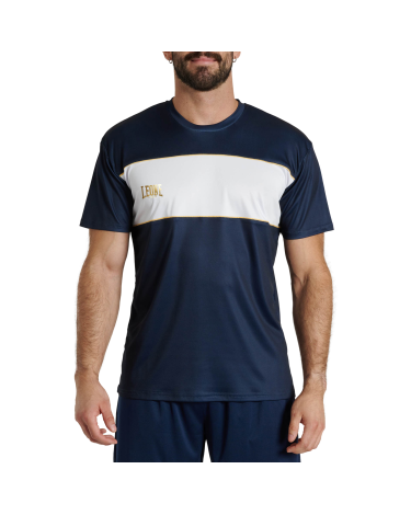 Camiseta Leone 1947 "Premium 2" azul ABX301