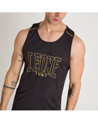 Camiseta Leone 1947 sin mangas DNA ABX734 negra