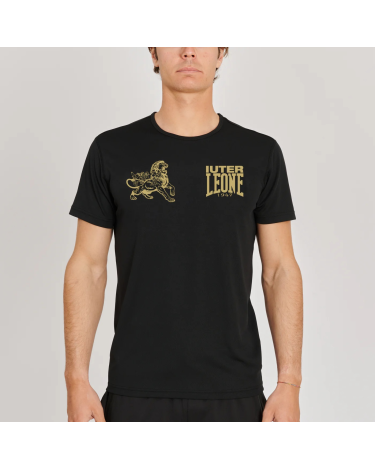 Camiseta Leone 1947 X Iuter negra ABO3I