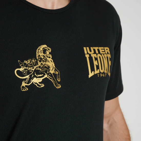 Camiseta Leone 1947 X Iuter negra ABO3I