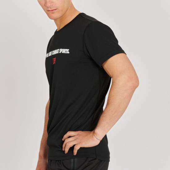 Camiseta "Logo WACS" Leone 1947 Color Negro ABX131