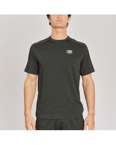 Camiseta "Melange" Leone 1947 Color Gris oscuro ABX606
