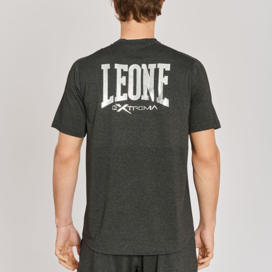 Camiseta "Melange" Leone 1947 Color Gris oscuro ABX606