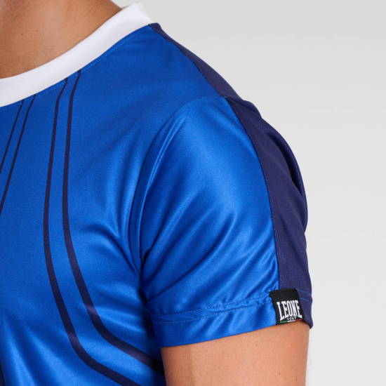 Camiseta oficial manga corta Leone 1947 WAKO azul
