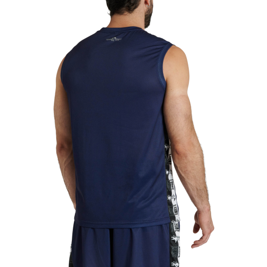 Camiseta sin mangas Leone 1947 "Iconic" azul ABX402