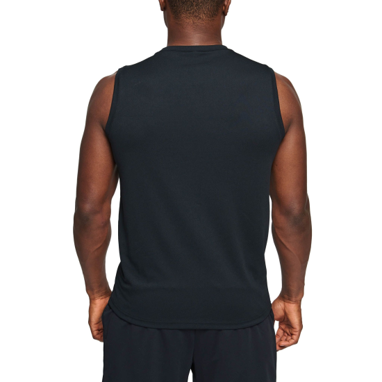 Camiseta sin mangas "Logo" Leone Color Negro ABX103