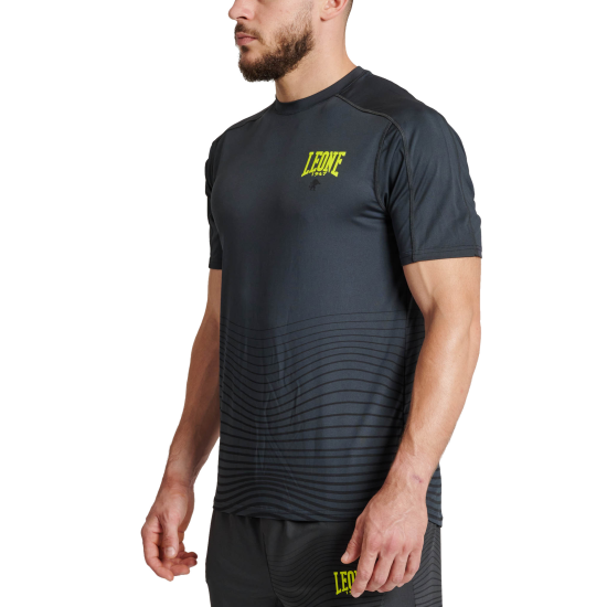 Camiseta tecnica- rashguard  Leone 1947 "Waves" AB928