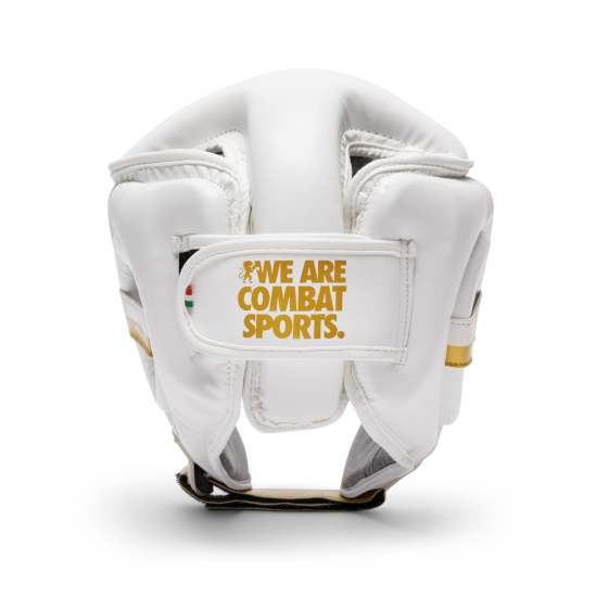 Casco de Boxeo/Kick Leone 1947 "DNA" Combat blanco CS444