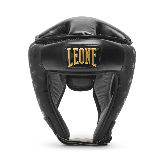 Casco de Boxeo/Kick Leone 1947 "DNA" Combat negro CS444