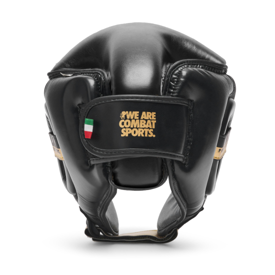 Casco de Boxeo/Kick Leone 1947 "DNA" Combat negro CS444