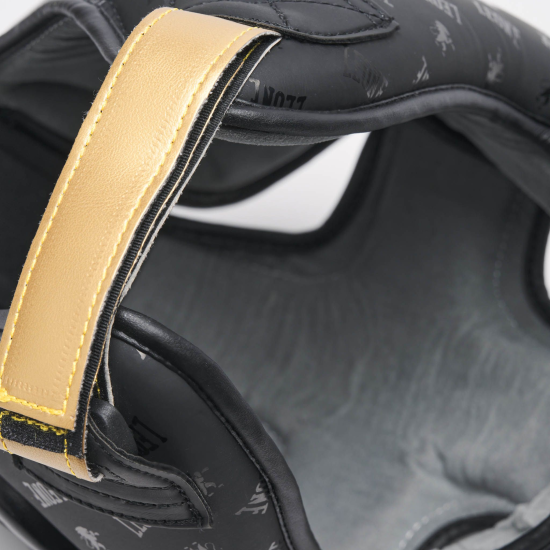 Casco de Boxeo/Kick Leone 1947 "DNA" Combat negro CS444