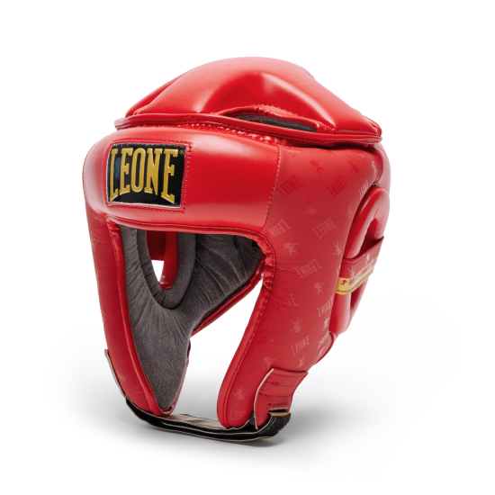 Casco de Boxeo/Kick Leone 1947 "DNA" Combat rojo CS444