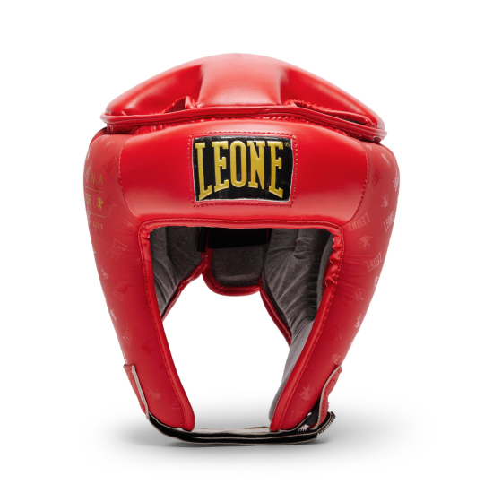 Casco de Boxeo/Kick Leone 1947 "DNA" Combat rojo CS444