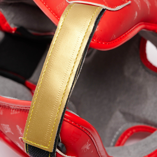 Casco de Boxeo/Kick Leone 1947 "DNA" Combat rojo CS444