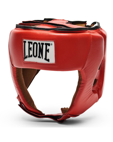 Casco de Boxeo Leone 1947 "Contest" Color Rojo CS400