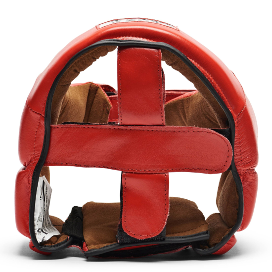 Casco de Boxeo Leone 1947 "Contest" Color Rojo CS400