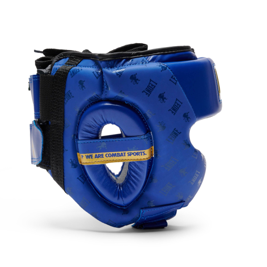 Casco de Boxeo Leone 1947 DNA "Training" Color Azul CS445