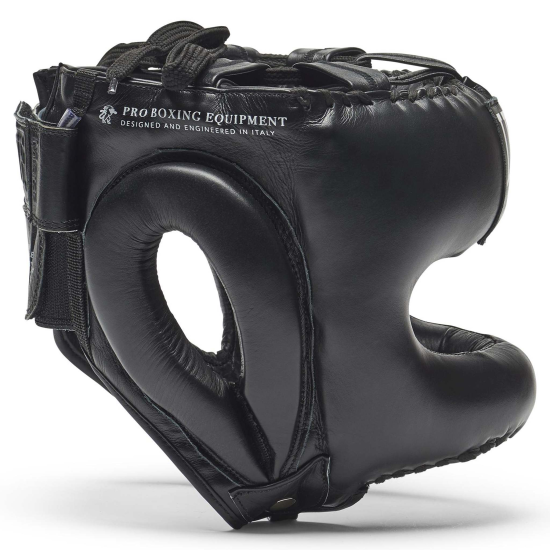 Casco de boxeo Leone 1947 "The Greatest" CS433 negro