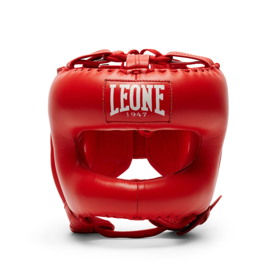Casco de boxeo Leone 1947 "The Greatest" CS433 rojo
